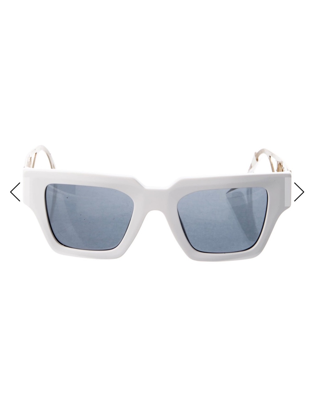 VERSACE White logo Sunglasses
